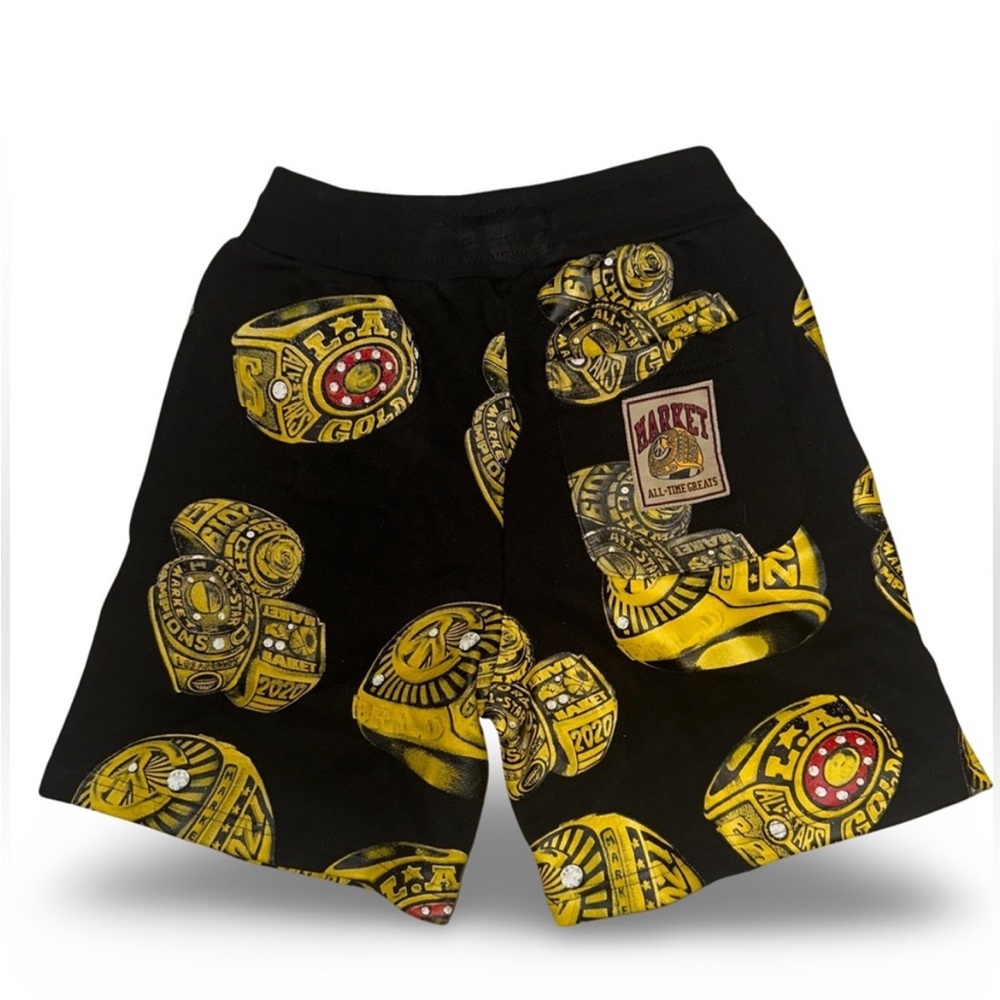 Market 3D Rings Shorts